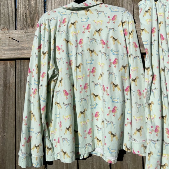 BedHead Mint Dog Print Pajamas Size XL - Picture 12 of 12
